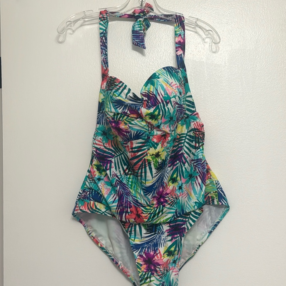 Halter bathing suit